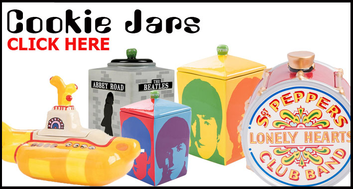 Beatles cookie jars